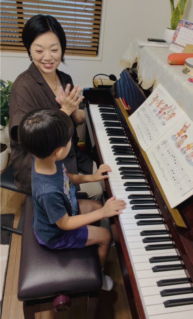     東村山市久米川の子どもピアノ教室の個人レッスン